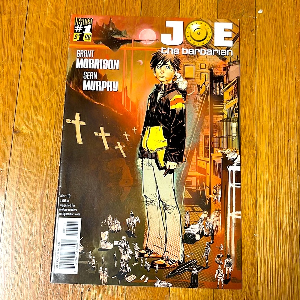 Joe the Barbarian Vertigo comic book 2010